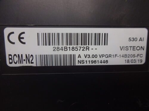 Caja de fusibles BCM RENAULT MASTER 284B18572R BCM-N2