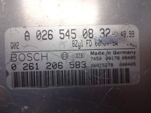 Centralita del motor Mercedes W163 ML55 AMG 0261206583 A0265450832