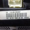 A2115402448 Cuadro de instrumentos Mercedes S211 W211 Clase E A2115402448 110080292027