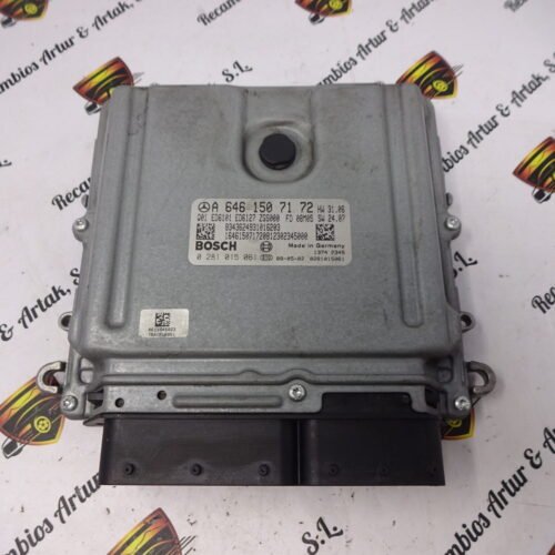 Centralita del motor Mercedes Vito W639 0281015061 A6461507172