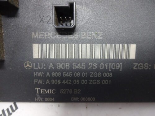 Controlador Confort Mercedes-Benz Sprinter A9065450401 A9065452601 A9065450601 A9064420500 A9065450401