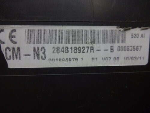 Caja de fusibles BCM Renault Master 284B18927R 284B18927RB 284B18927R-B