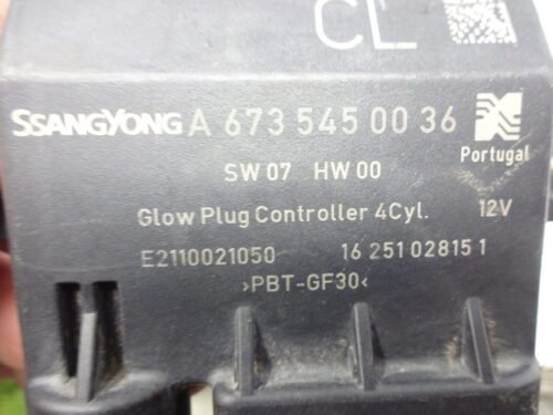 Unidad de control Ssangyong A6735450036 16251028151 E2110021050