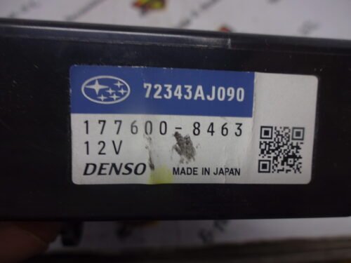 Unidad de control Subaru 72343AJ090 177600-8463