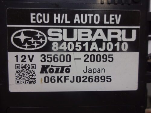Unidad de control SUBARU 84051AJ010 3560020095 35600-20095