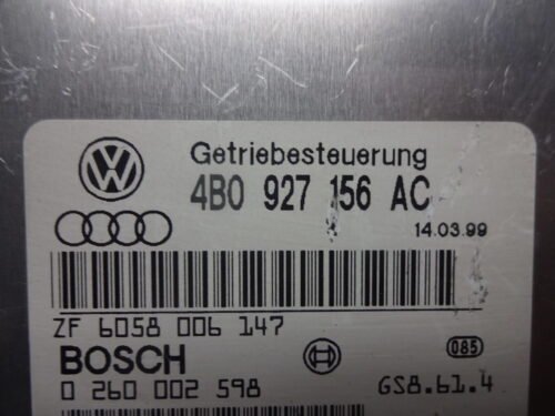 0260002598 4B0927156AC Módulo de control de transmisión AUDI A6 0260002598 4B0927156AC