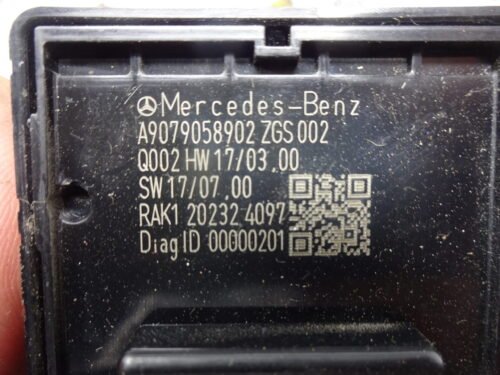 Botonera elevalunas MERCEDES-BENZ SPRINTER A9079058902 Q002 ZGS002