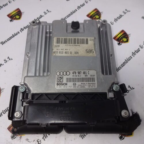 Centralita del motor AUDI A6 3.0 TDI 4F0907401C 0281012757 4F0910401Q