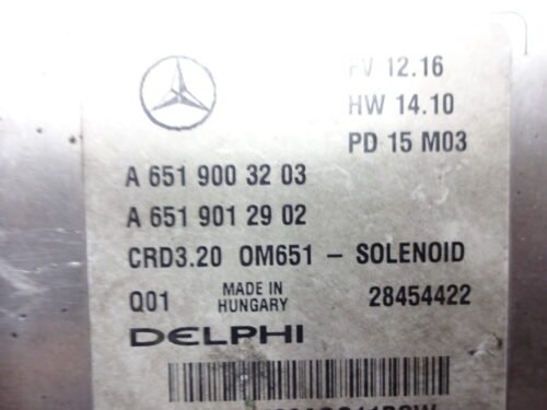 Centralita del motor Mercedes Sprinter W906 A6519003203 A6519012902