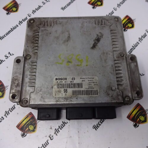 Centralita del motor Peugeot Citroen Bosch 9651175180 0281011343