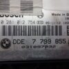 0281012754 DDE7799855 7799855 Centralita del motor BMW 0281012754 DDE7799855 7799855