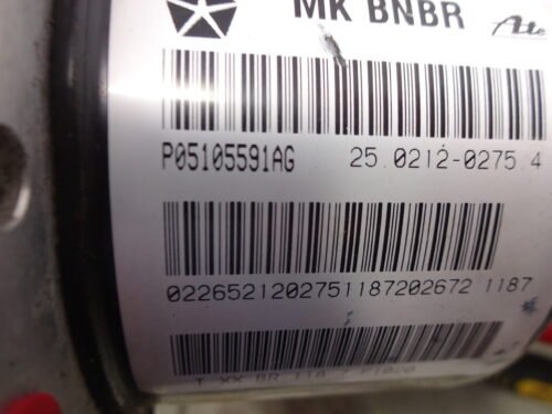 ABS Jeep Patriot P05105591AG 25021202754 25092743463 25061330893