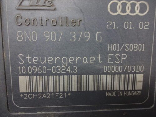 8N0614517D 8NO614517D 8N0907379G 10096003243 10020600314 ABS AUDI TT 8N0614517D 8NO614517D 8N0907379G 10096003243 10020600314