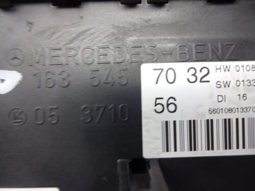 Controlador Confort Mercedes-Benz W163 ML 1635457032 05371056