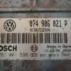 Centralita del motor VW 074906021P BOSCH 0281001597 0281001598 0281001597/598