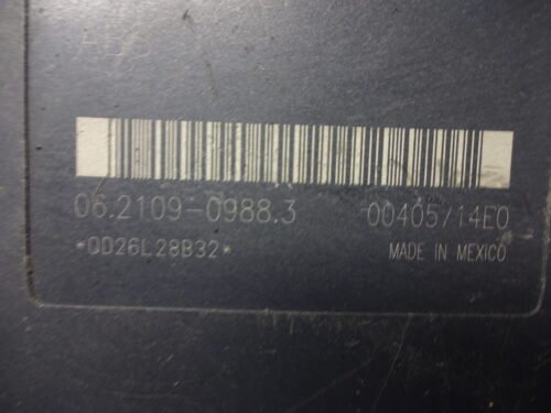 ABS Ssangyong Actyon 4891032000 4891032000 06210203534 06210909883 00405714E0