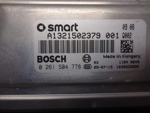 Centralita del motor Smart Fortwo 0261S04778 A1321502379 001