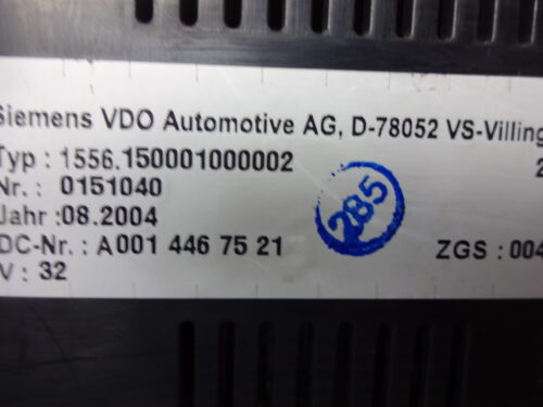 A0014467521 1556.150001000002 Cuadro de instrumentos Mercedes-Benz Atego A0014467521 1556.150001000002
