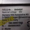 Cuadro de instrumentos  Iveco Eurocargo 504046587 15600000010000