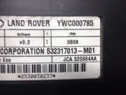 Unidad de control Range Rover YWC000785