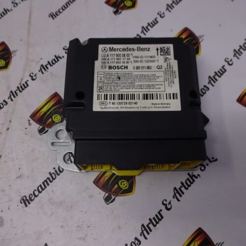 A1179005800 0285011863 A1179011700 Unidad de control Mercedes Clase A W176 A1179005800 0285011863 A1179011700