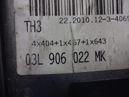 Centralita del motor AUDI A4 03L906022MK 0281015583