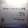 Centralita del motor BMW 0281010314 0 281 010 314 7789376 7789428