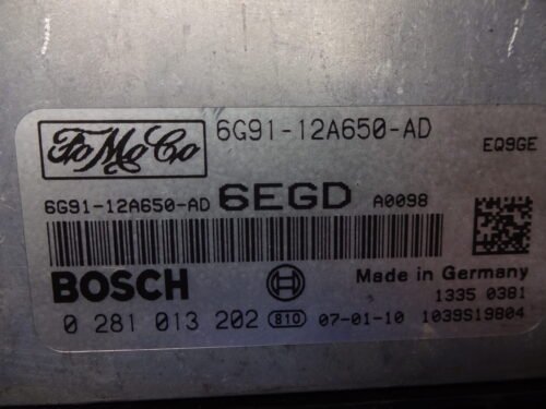Centralita del motor Land Rover 6G91-12A650-AD 6G9112A650AD 0281013202