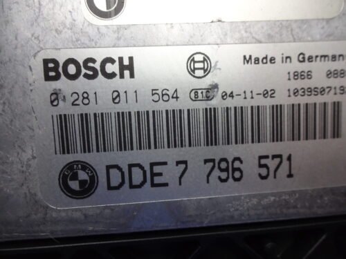 Centralita del motor BMW X3 E83 DDE7796571 DDE 7796571 0281011564