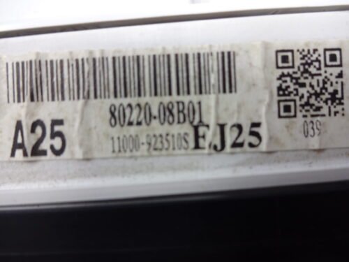 Cuadro de instrumentos SSANGYONG REXTON 8022008B01 80220-08B01 11000-923510S