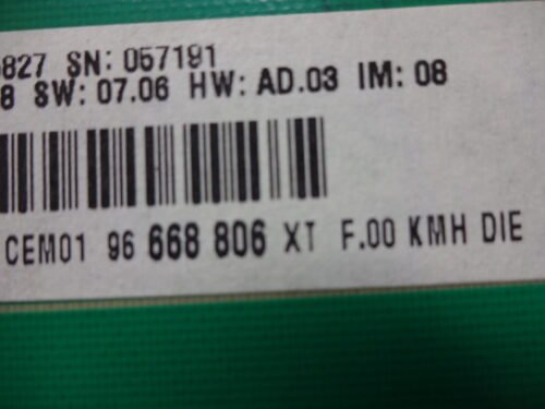 Cuadro de instrumentos CITROEN C3 96668806XT 96 668 806 XT