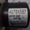 Unidad hidráulica del ABS Mitsubishi Outlander ASX 4670A587 06210218014 06210958133 06261337071