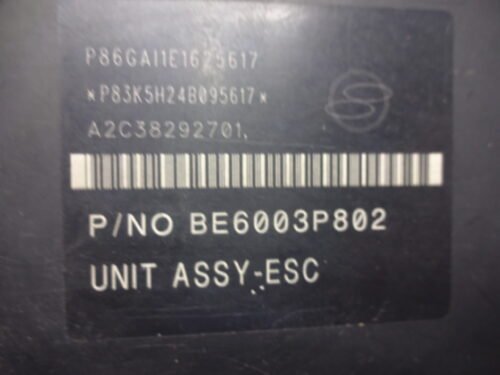 ABS SSANGYONG TIVOLI 4892035100 48920-35100 BE6003P802 A2C38292701