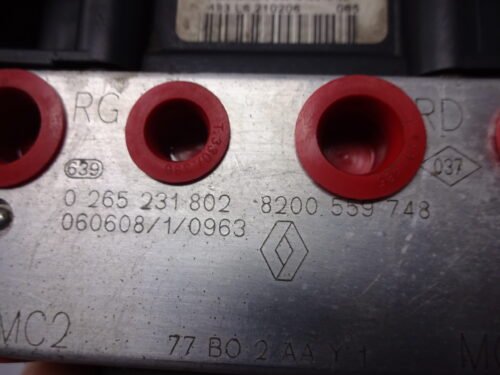 ABS Renault Modus 0265231802 8200559748 0265800558