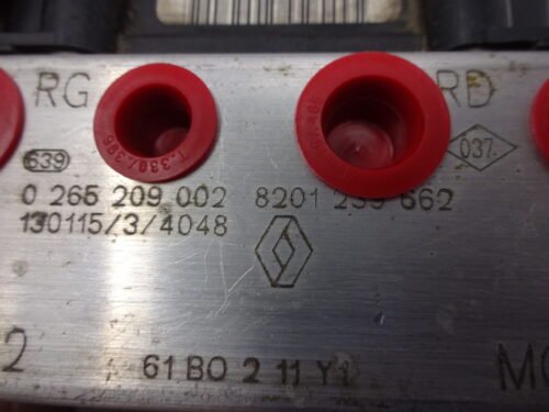 ABS RENAULT KANGOO 8201239662 0265209002 0265801165