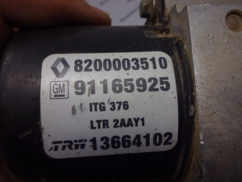 ABS Renault Master Movano INTERSTAR 8200003510 91165925 13664102 54084632B 13509002 13664102