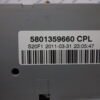 Caja de fusibles IVECO DAILY 5801359660 CPL 5801359660CPL