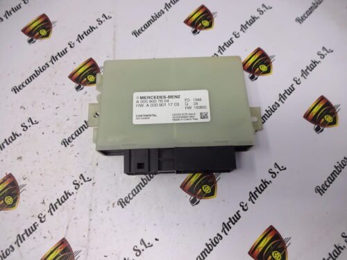 Unidad de control MERCEDES-BENZ S W222 A0009007604 A0009011703