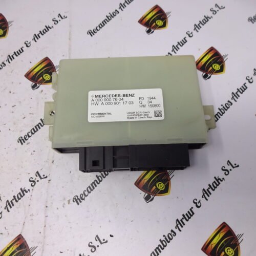 Unidad de control MERCEDES-BENZ S W222 A0009007604 A0009011703