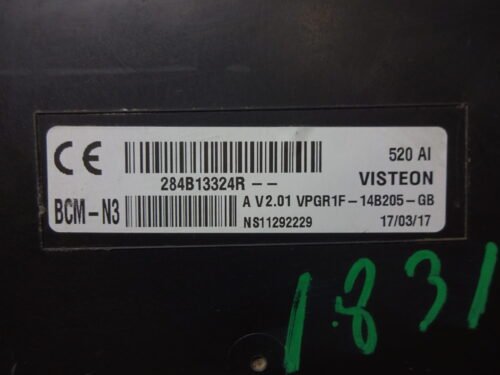 Caja de fusibles BCM Renault Master 284B13324R