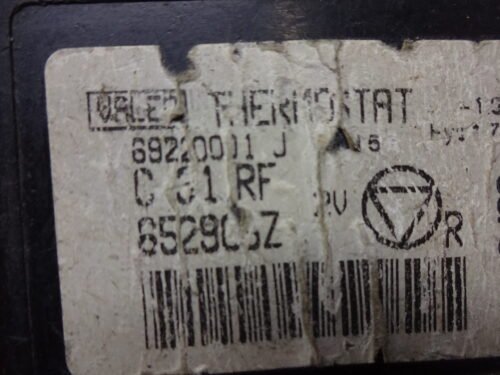 Controlador de termostato Peugeot 406 VALEO 69220001j 69220001 j 652905Z C 31 RF 12V