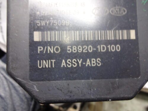 ABS KIA Carens 589201D100 58920-1D100 BH60107600 589201D100 58920-1D100