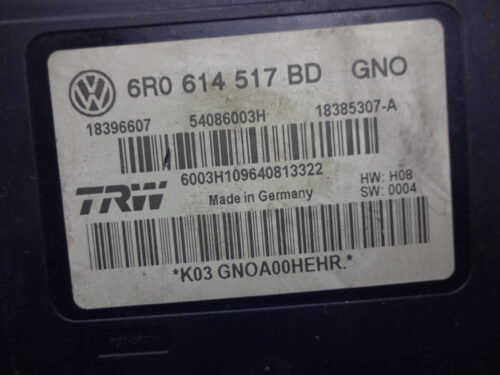ABS SEAT Toledo Skoda Fabia 6R0614517BD 54086003H 18385307-A