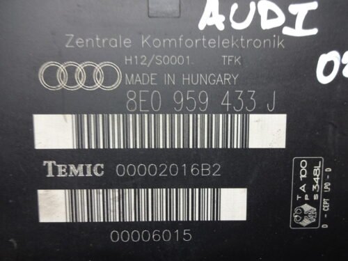 Modulo Electrónico Confort Audi A4 8E0959433J 8EO959433J 00002016B2