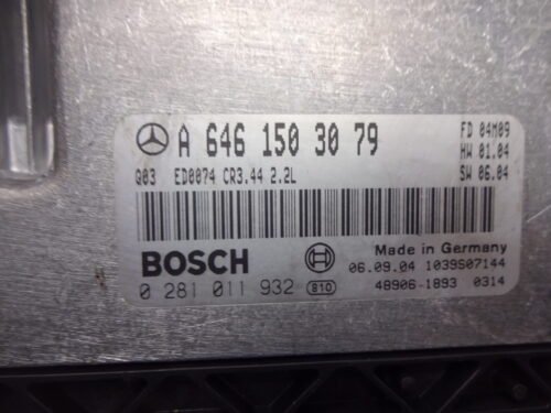Centralita del motor MERCEDES C220 0281011932 A6461503079