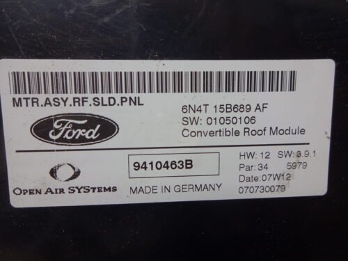 Unidad de control Ford Focus 6N4T15B689AF 6N4T 15B689 AF 9410463B 07W12 01050106