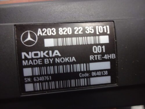 Teléfono / Telefon / NOKIA Mercedes-Benz W210 W203 A2038202235