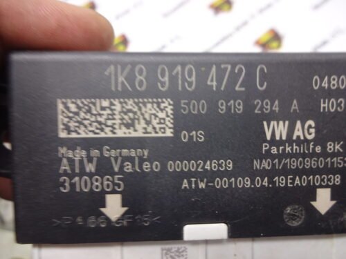 Unidad de control SEAT ALHAMBRA VW Sharan 1K8919472C 5Q0919294A