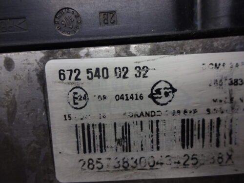 Centralita del motor Ssangyong Korando 6725400232 6725400132