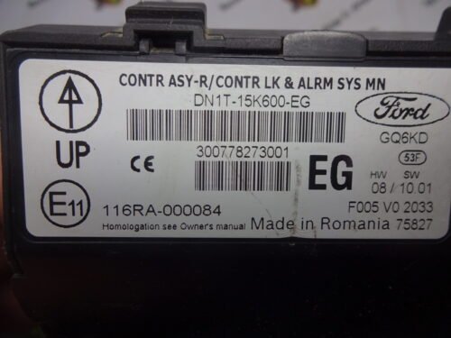 Caja de fusibles Ford Transit Courier DN1T15K600EG DN1T-15K600-EG